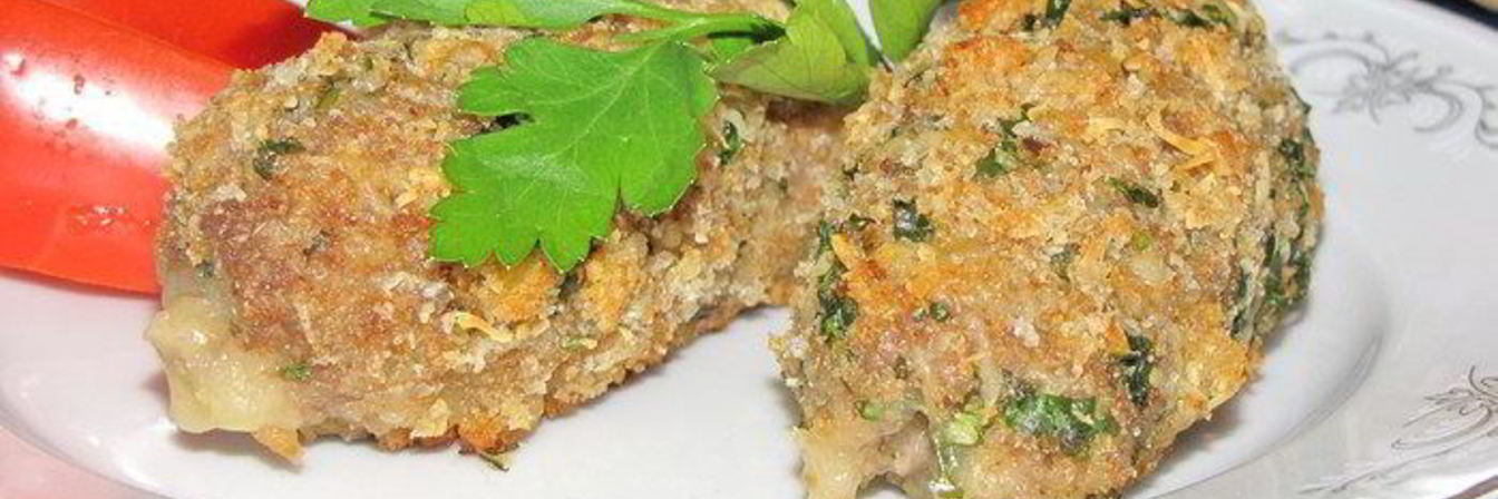 Мясные рулетики с сыром