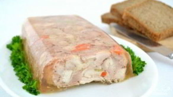 ШАГ 5. рулет из индейки в желе