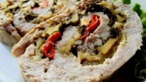 ШАГ 10. рулет из индейки