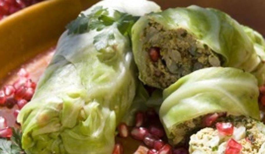 Рецепт рулет из капусты с грецкими орехами