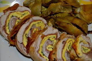 Рулет из кролика