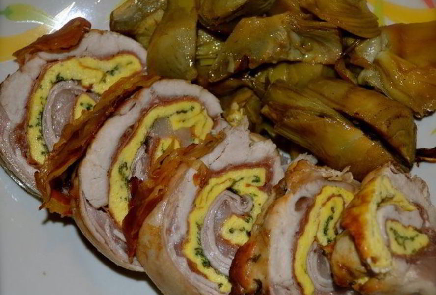 Рулет из кролика