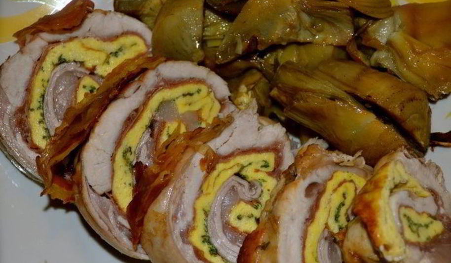 Рецепт рулет из кролика