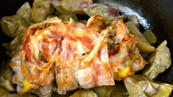 ШАГ 11. рулет из кролика