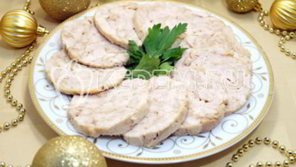 ШАГ 12. рулет из курицы деликатесный