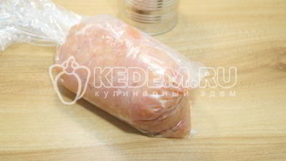 ШАГ 6. рулет из курицы деликатесный