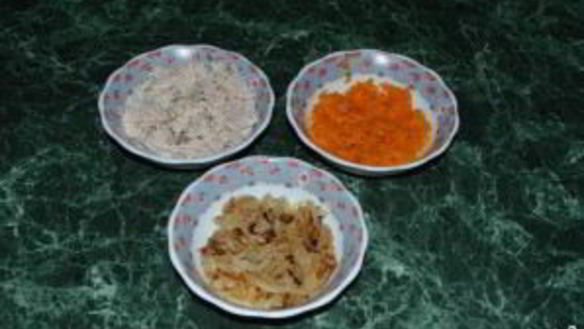 ШАГ 4. рулет из лаваша с куриной грудкой