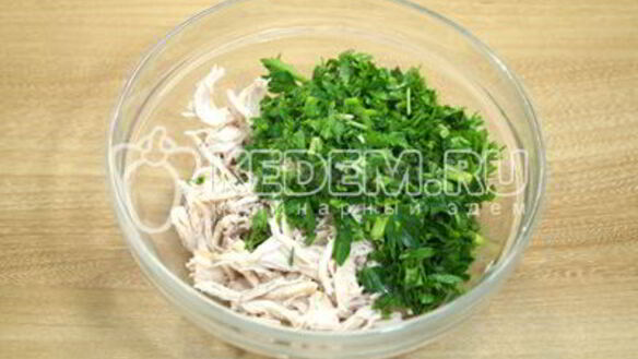 ШАГ 2. рулет из лаваша с курицей