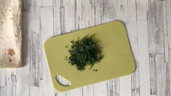 ШАГ 2. рулет из лаваша с ветчиной и сыром