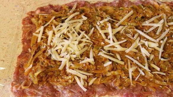 ШАГ 6. рулет из мясного фарша с капустой