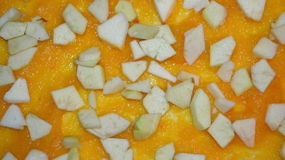 ШАГ 8. рулет из сметанного теста с тыквенно-яблочной начинкой