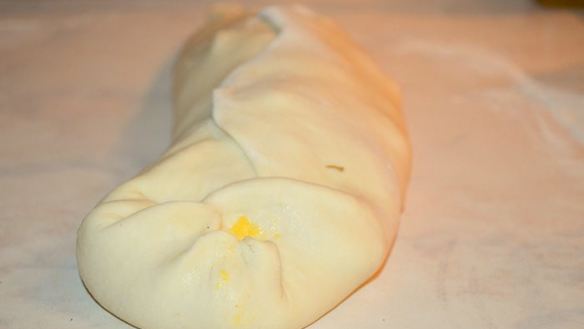 ШАГ 10. рулет из сметанного теста с тыквенно-яблочной начинкой