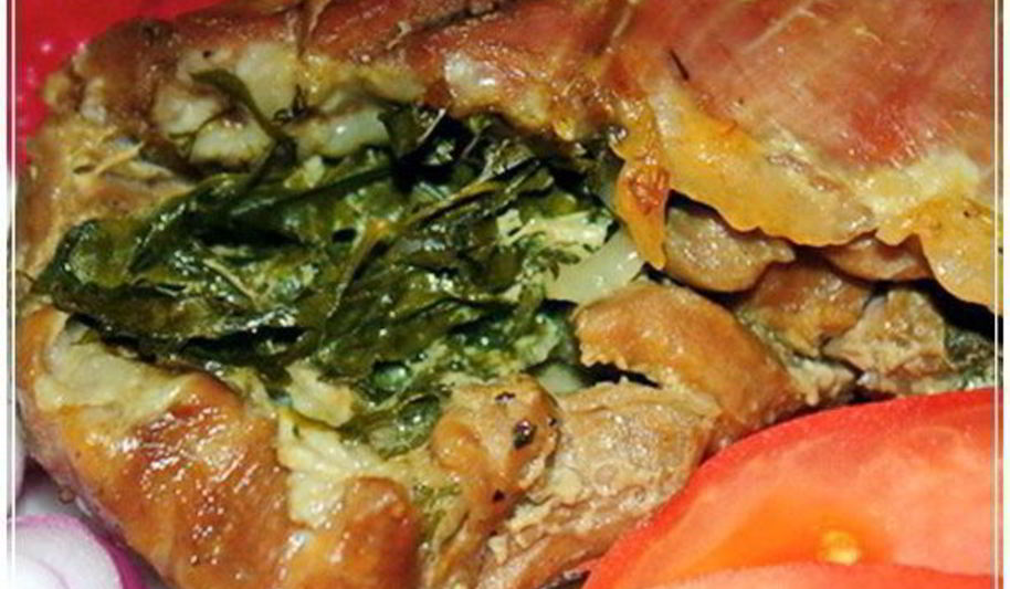 Рецепт рулет из свекольной ботвы