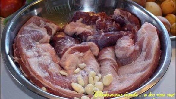 ШАГ 14. рулет из свинного подбрюшья