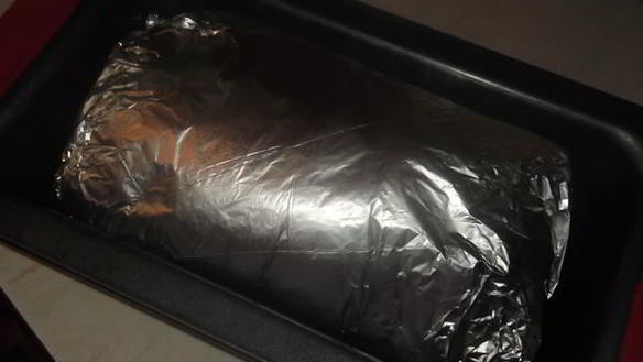 ШАГ 7. рулет из свиной рульки с грибами