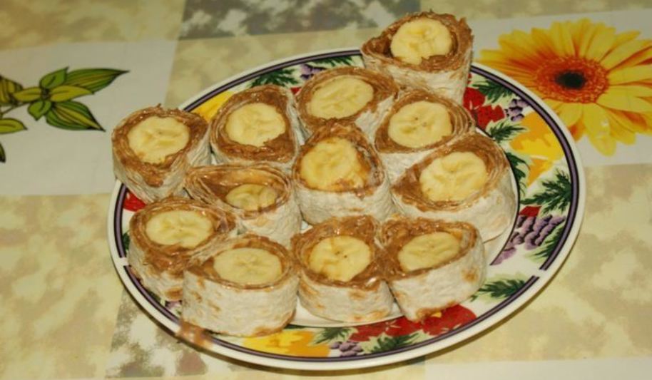 Рецепт рулет с бананом веселая обезьянка