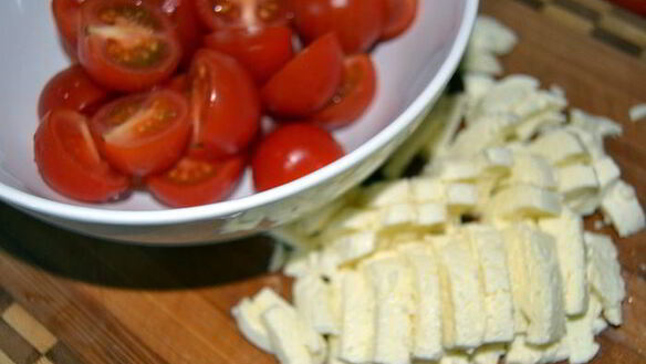 ШАГ 3. рулет с трехцветной начинкой