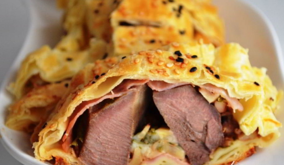 Рецепт рулет со свиным языком