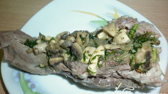 ШАГ 4. рулет со свиным языком