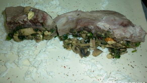 ШАГ 5. рулет со свиным языком