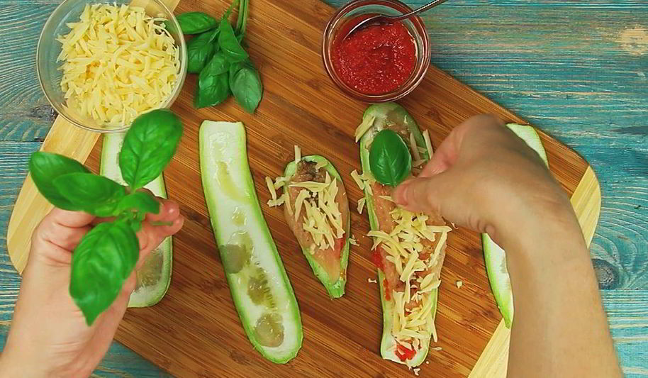 Рецепт рулетики из кабачков