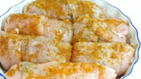 ШАГ 4. рулетики из курицы с грибами