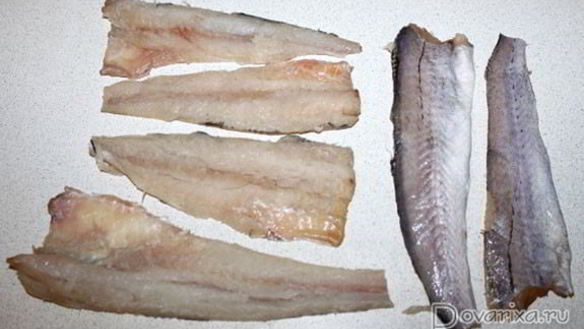 ШАГ 2. рулетики из минтая с сыром