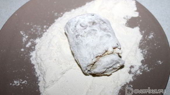 ШАГ 7. рулетики из минтая с сыром