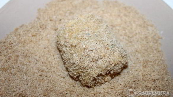 ШАГ 9. рулетики из минтая с сыром