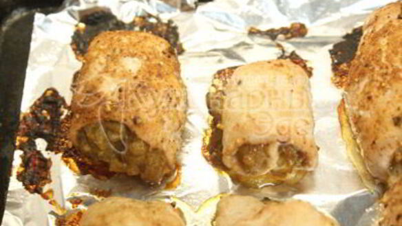 ШАГ 6. рулетики с грибами