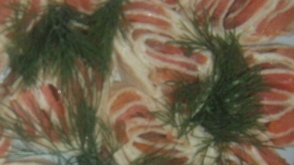 ШАГ 4. рулетики с семгой