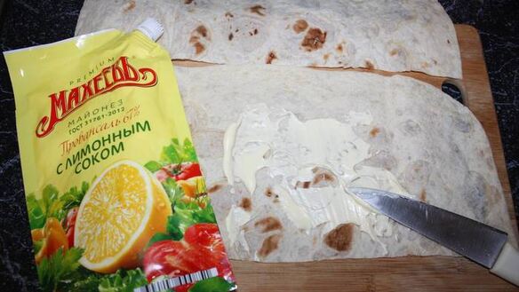 ШАГ 7. рулеты с морковью по-корейски