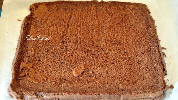 ШАГ 6. шоколадный рулет без муки