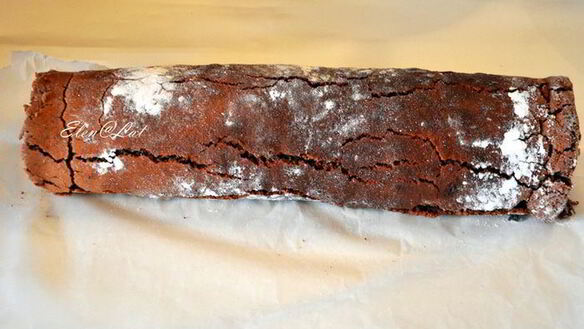 ШАГ 8. шоколадный рулет без муки