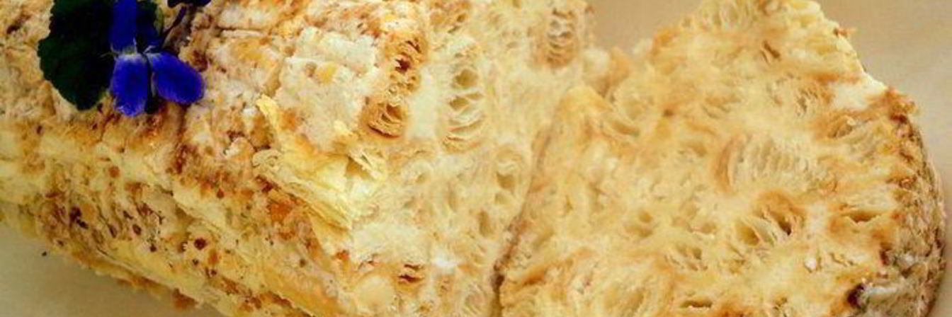 Слоеный рулет Полено