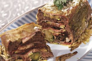 Старинный рулет из телятины