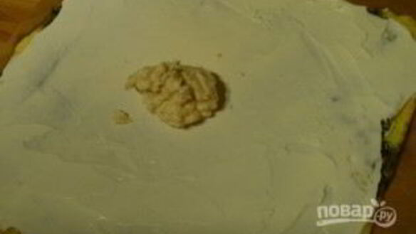 ШАГ 4. сырный рулет с лососем