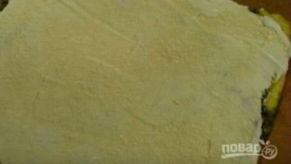 ШАГ 5. сырный рулет с лососем