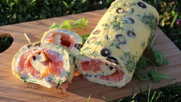 ШАГ 10. закусочный рулет леопардовый