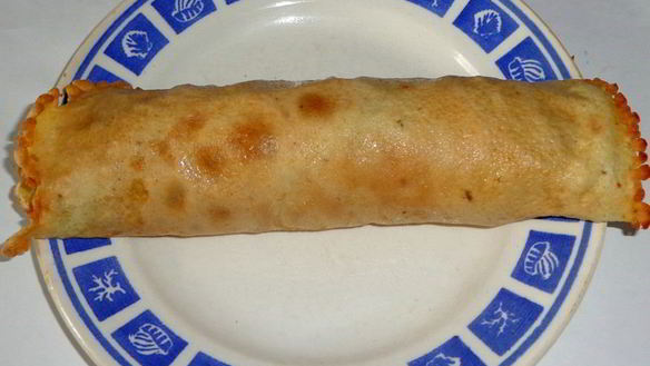 ШАГ 9. закусочный рулет с утиной печенью и сыром