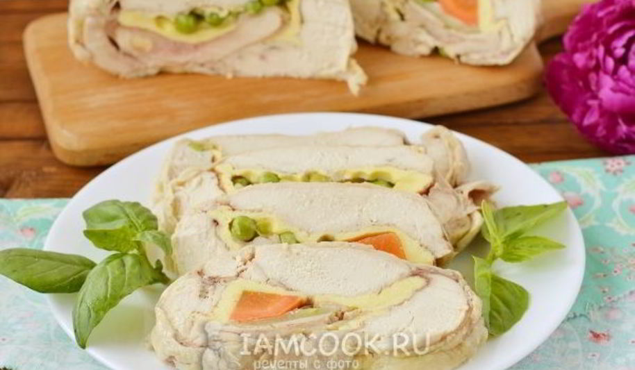 Рецепт руляда из курицы
