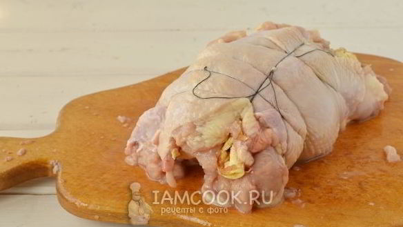 ШАГ 8. руляда из курицы