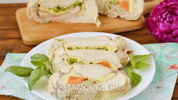 ШАГ 13. руляда из курицы