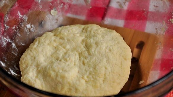 ШАГ 2. самса с курицей