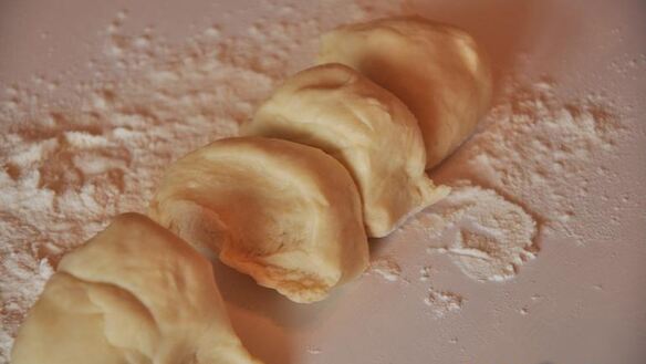 ШАГ 4. самса с курицей