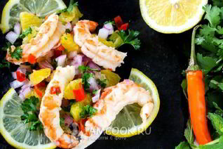 Севиче из лангустинов