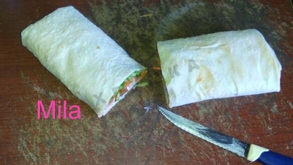 ШАГ 13. шаурма по-домашнему