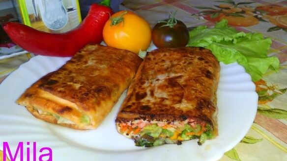 ШАГ 16. шаурма по-домашнему