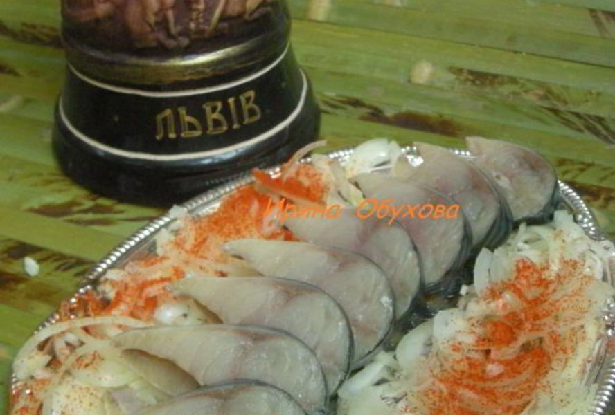 Скумбрия маринованная