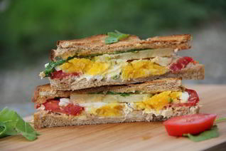 Сэндвич с тунцом